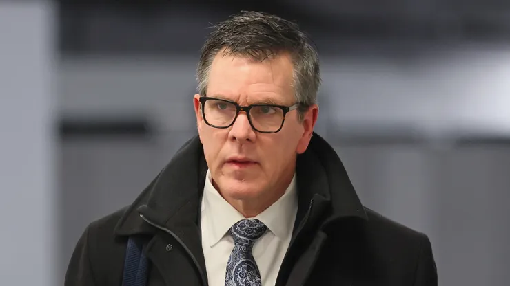 Mike Sullivan at UBS Arena in Elmont, New York.