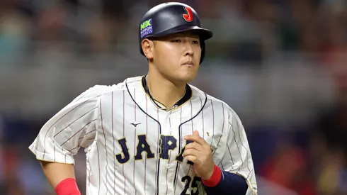 Kazuma Okamoto #25 of Team Japan.