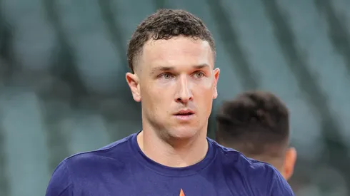 Alex Bregman at Minute Maid Park in Houston, Texas.