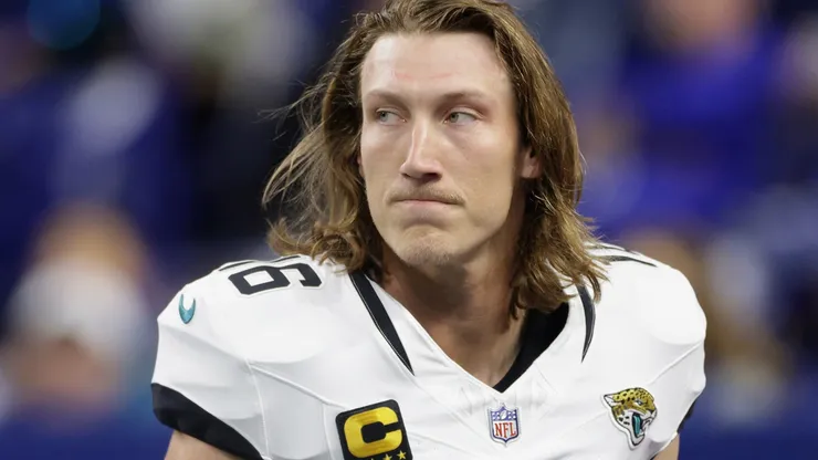 Trevor Lawrence #16 of the Jacksonville Jaguars.
