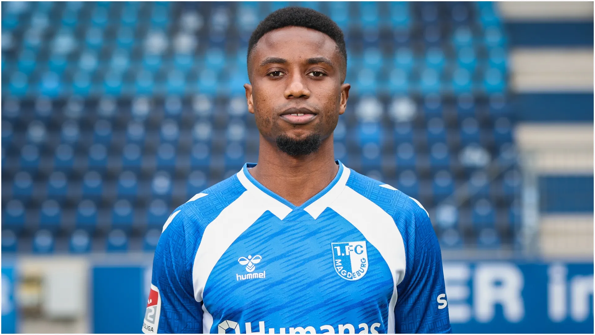 Lubambo Musonda of Zambia in game with FC Magdeburg – Getty Images
