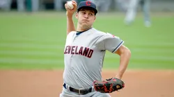 Trevor Bauer #47 of the Cleveland Indians in 2017.