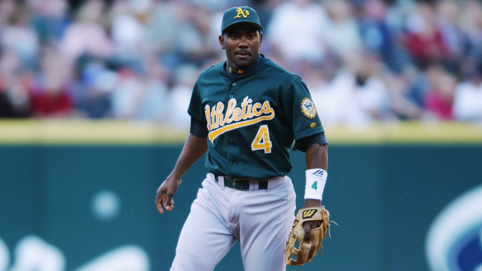 Miguel Tejada of the Oakland Athletics (Source: Otto Greule Jr/Getty Images)