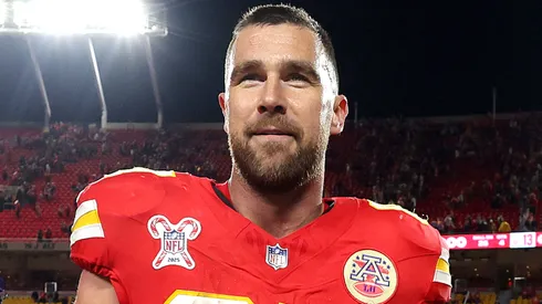 Travis Kelce #87 of the Kansas City Chiefs.