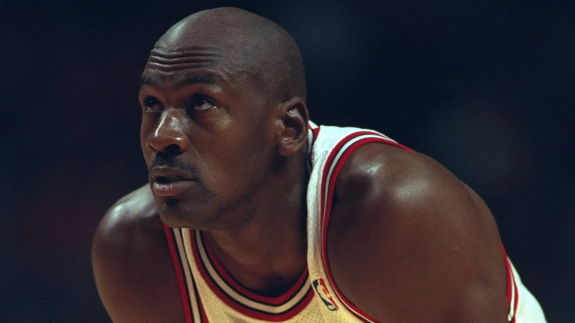 Michael Jordan #23 of the Chicago Bulls in 1995. (Source: Jonathan D – Getty Images)
