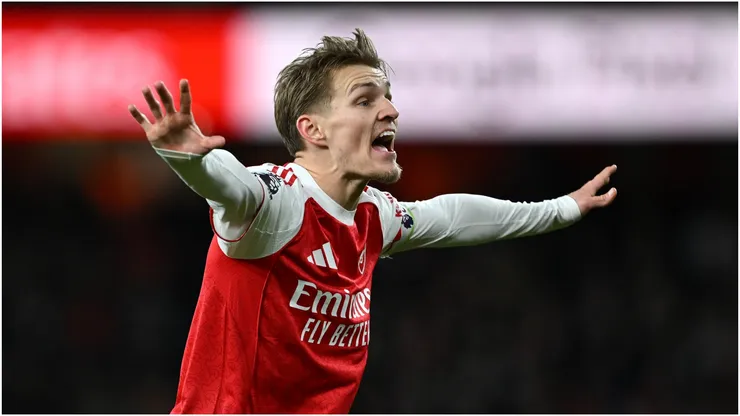 Martin Odegaard of Arsenal