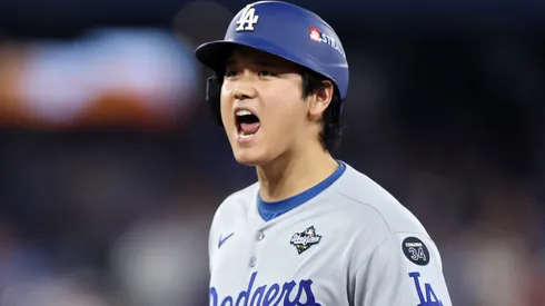 Shohei Ohtani #17 of the Los Angeles Dodgers.