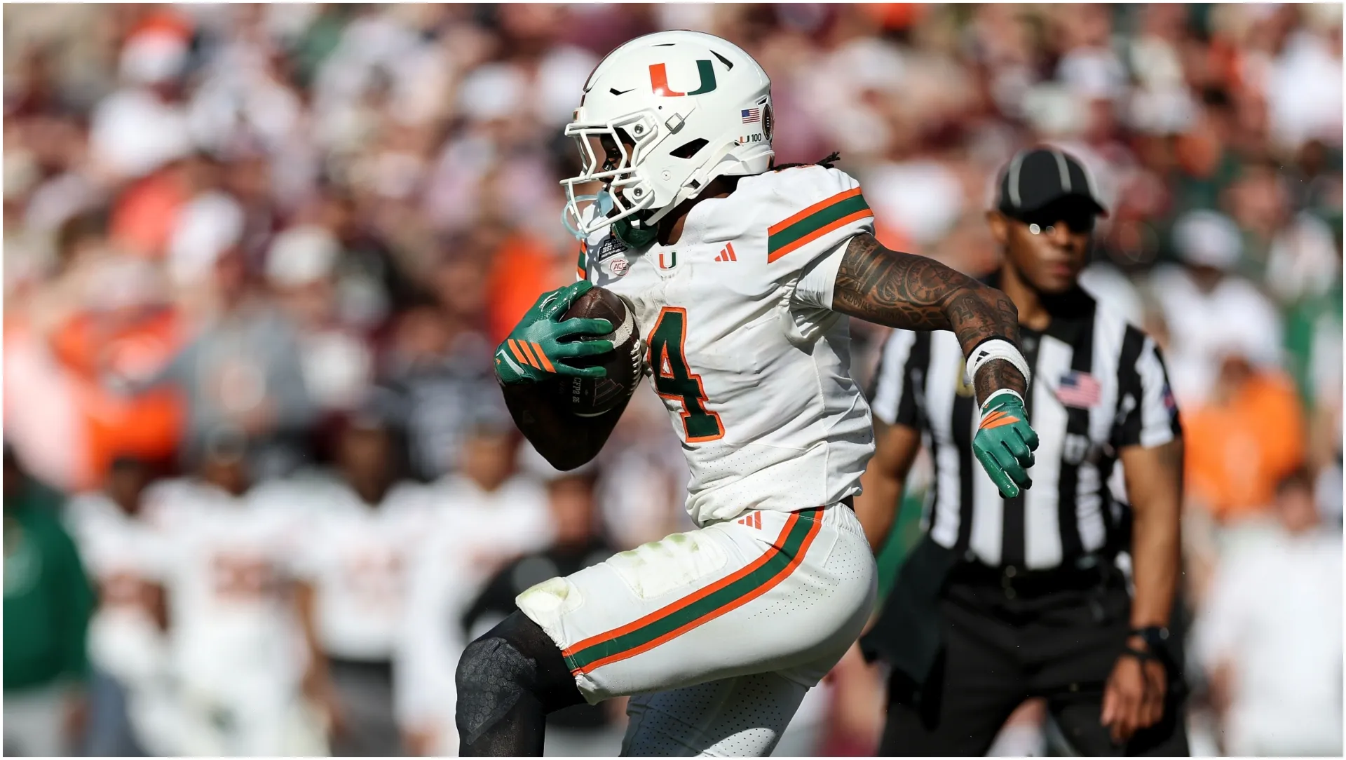 Mark Fletcher Jr. of the Miami Hurricanes – Tim Warner/Getty Images