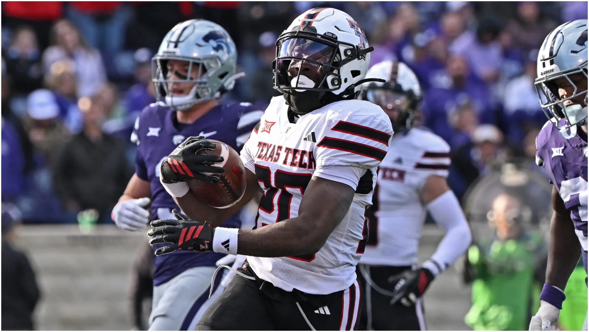 J’Koby Williams of Texas Tech – Peter Aiken/Getty Images