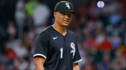 Manager Will Venable of the Chicago White Sox reacts.