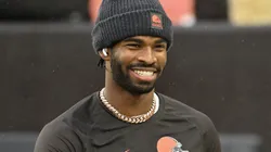 Shedeur Sanders #12 of the Cleveland Browns.