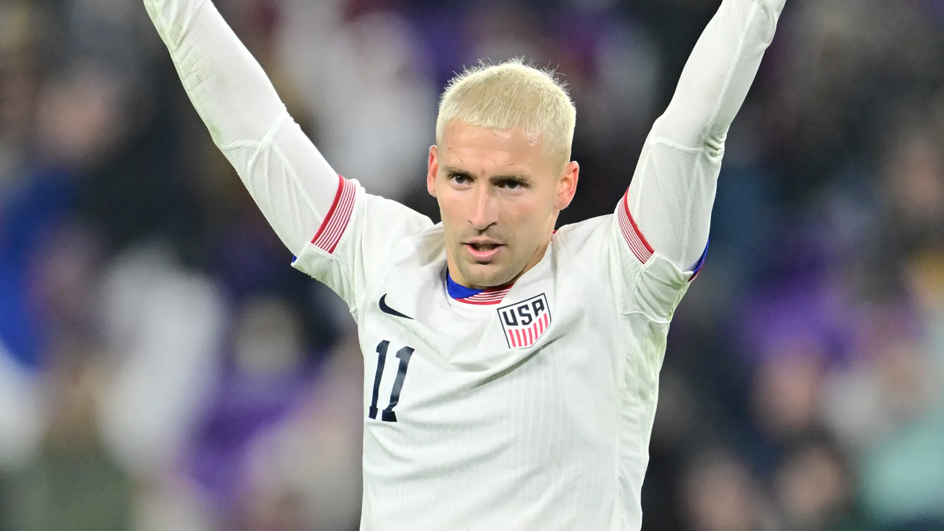 Matko Miljevic celebrates a teammate goal. (Getty Images)