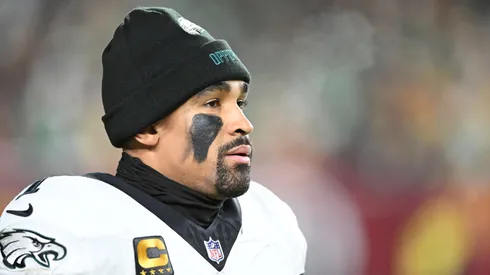 Jalen Hurts #1 of the Philadelphia Eagles.