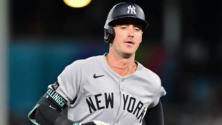 Cody Bellinger #35 of the New York Yankees.