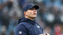 Head coach Mike MacDonald of the Seattle Seahawks.