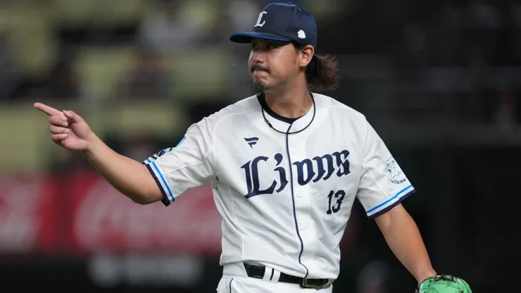 Kona Takahashi of the Seibu Lions.