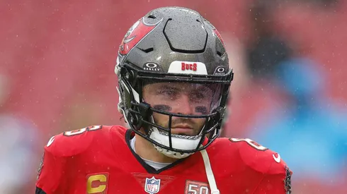 QB Baker Mayfield oof the Tampa Bay Buccaneers
