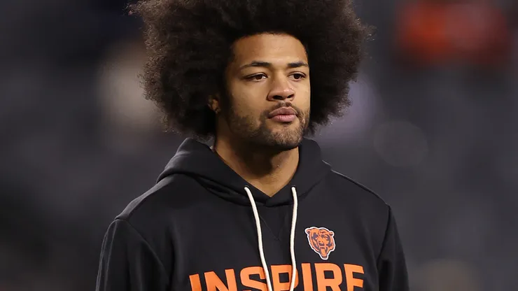 Rome Odunze #15 of the Chicago Bears.