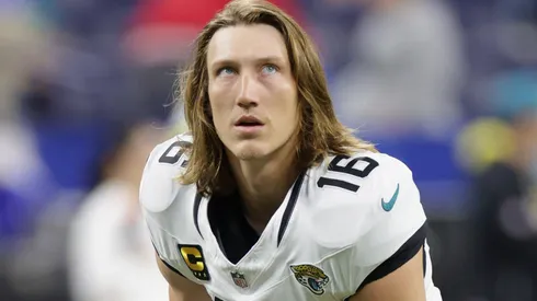 Trevor Lawrence #16 of the Jacksonville Jaguars.