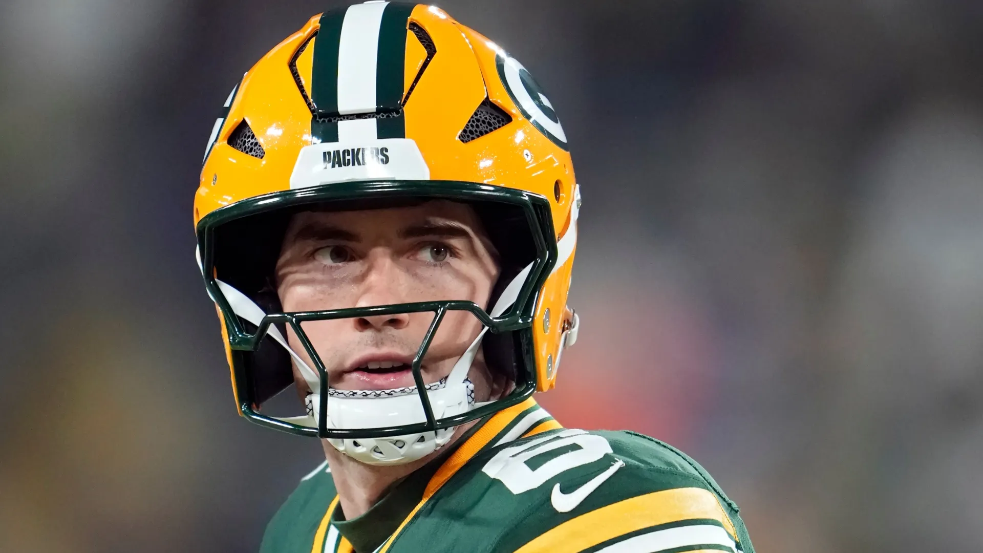 Clayton Tune #6 of the Green Bay Packers