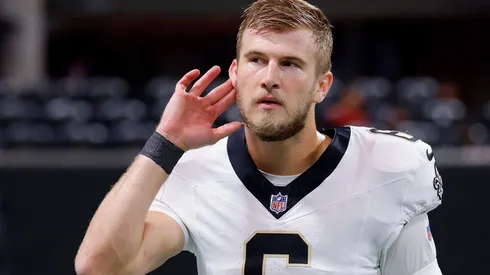 Tyler Shough #6 of the New Orleans Saints.