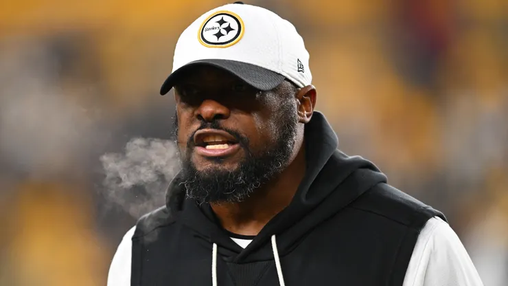 Head coach Mike Tomlin of the Pittsburgh Steelers.