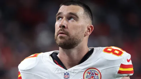 Travis Kelce #87 of the Kansas City Chiefs.