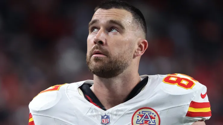 Travis Kelce #87 of the Kansas City Chiefs.