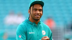 Tua Tagovailoa #1 of the Miami Dolphins.