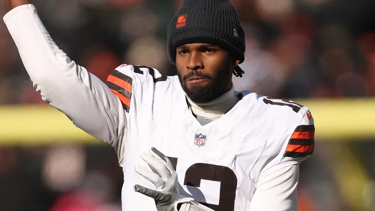Shedeur Sanders #12 of the Cleveland Browns.