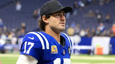 Daniel Jones #17 of the Indianapolis Colts.