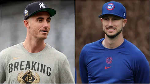 Cody Bellinger left Kyle Tucker right.