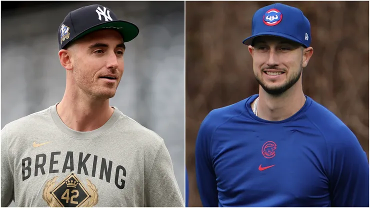 Cody Bellinger left Kyle Tucker right.