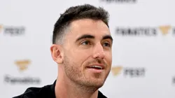 Cody Bellinger during an event with fans.