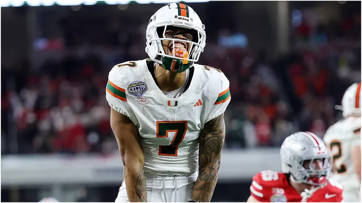 CJ Daniels of the Miami Hurricanes