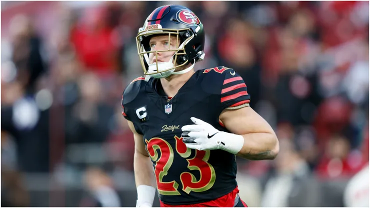 Christian McCaffrey of the San Francisco 49ers