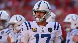 Daniel Jones #17 of the Indianapolis Colts in 2025.