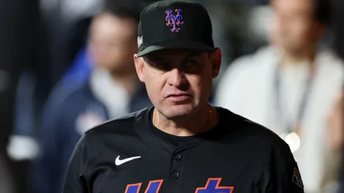 Manager Carlos Mendoza of the New York Mets.