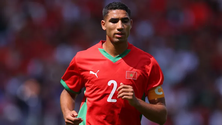 Achraf Hakimi of Morocco.