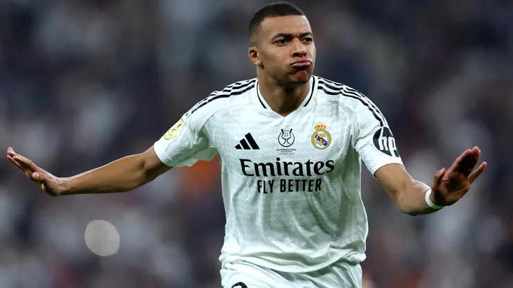 Kylian Mbappe of Real Madrid in 2025.