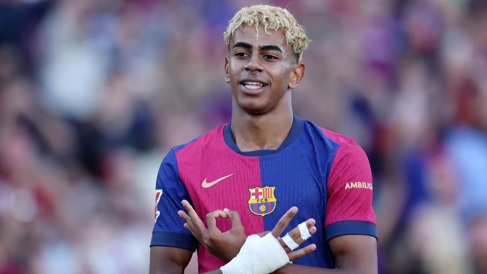 Lamine Yamal of FC Barcelona in 2025 (Source: Judit Cartiel/Getty Images)