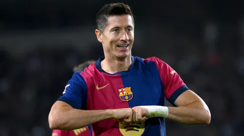 Robert Lewandowski of FC Barcelona in 2025.
