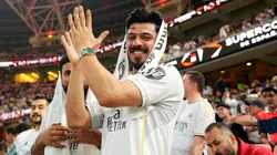 Real Madrid fans during the Spanish Super Cup semi-final in 2026.