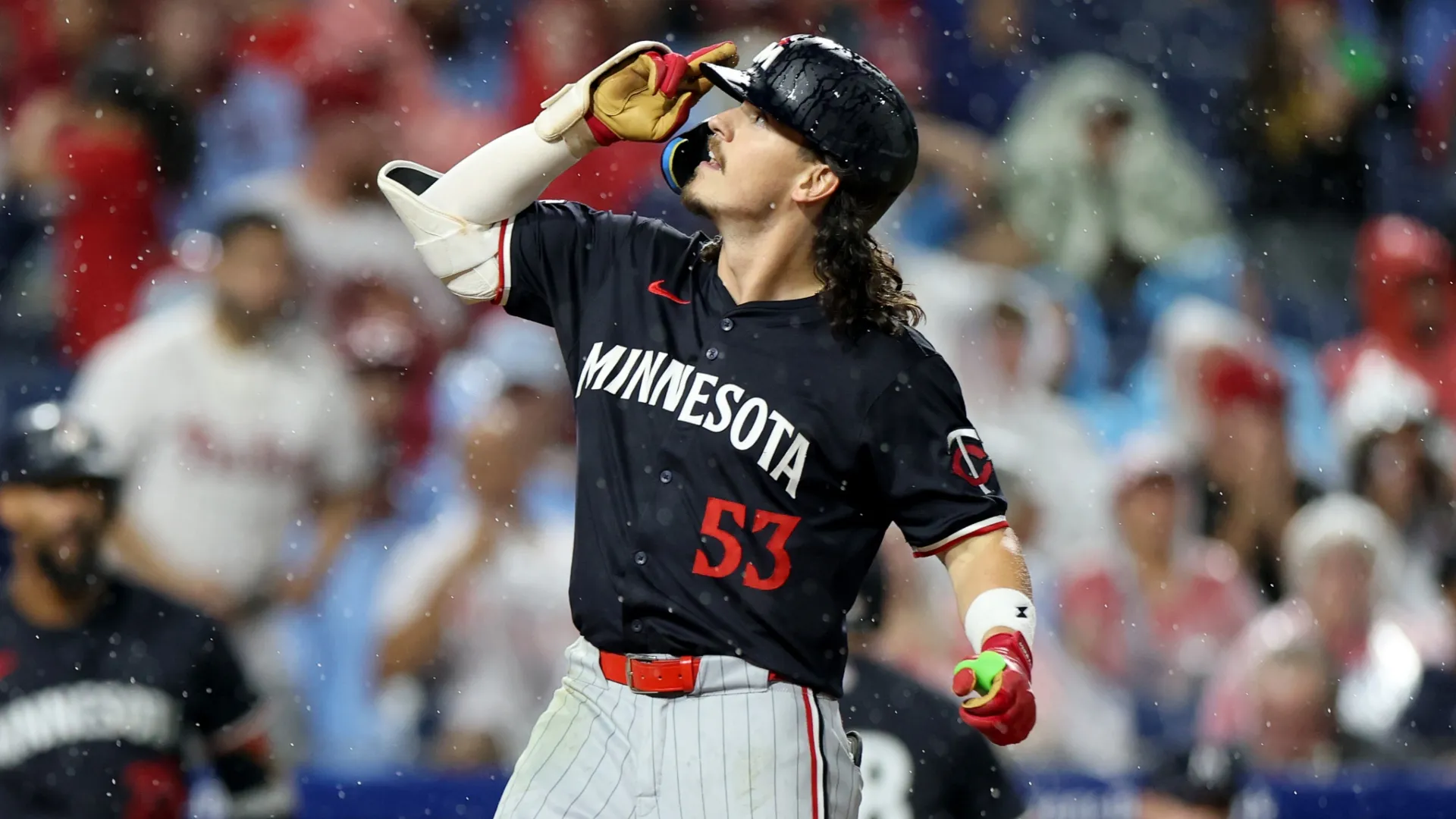 Ryan Fitzgerald #53 of the Minnesota Twins