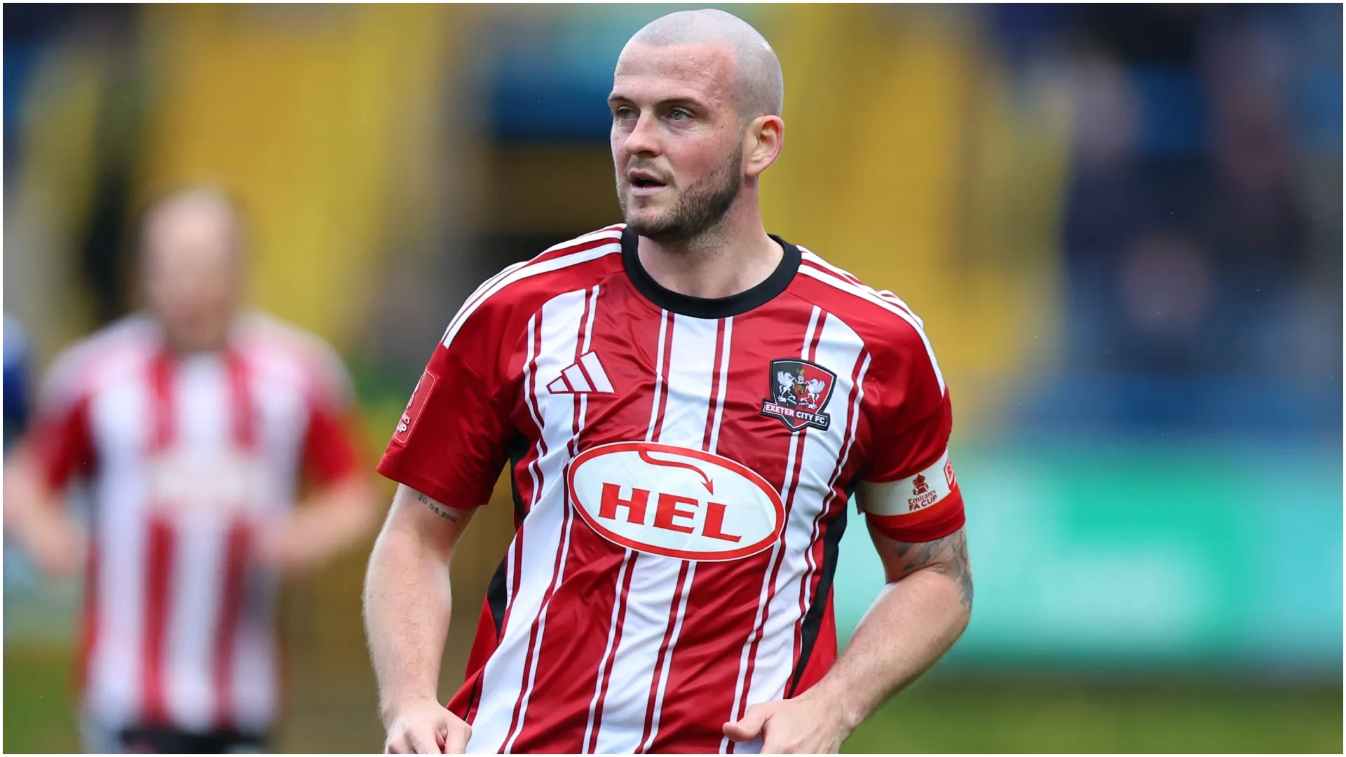 Pierce Sweeney of Exeter City – Ashley Allen/Getty Images