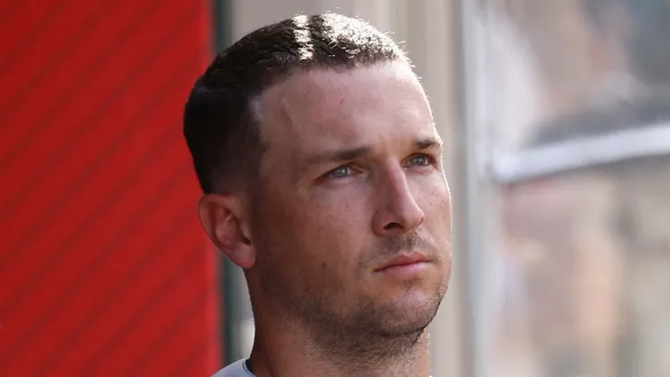 Alex Bregman at Angel Stadium of Anaheim in Anaheim, California.