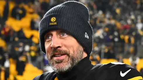 Aaron Rodgers quarterback of the Pittsburgh Steelers