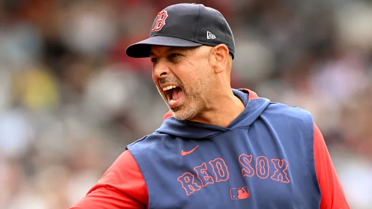 Alex Cora of the Boston Red Sox.