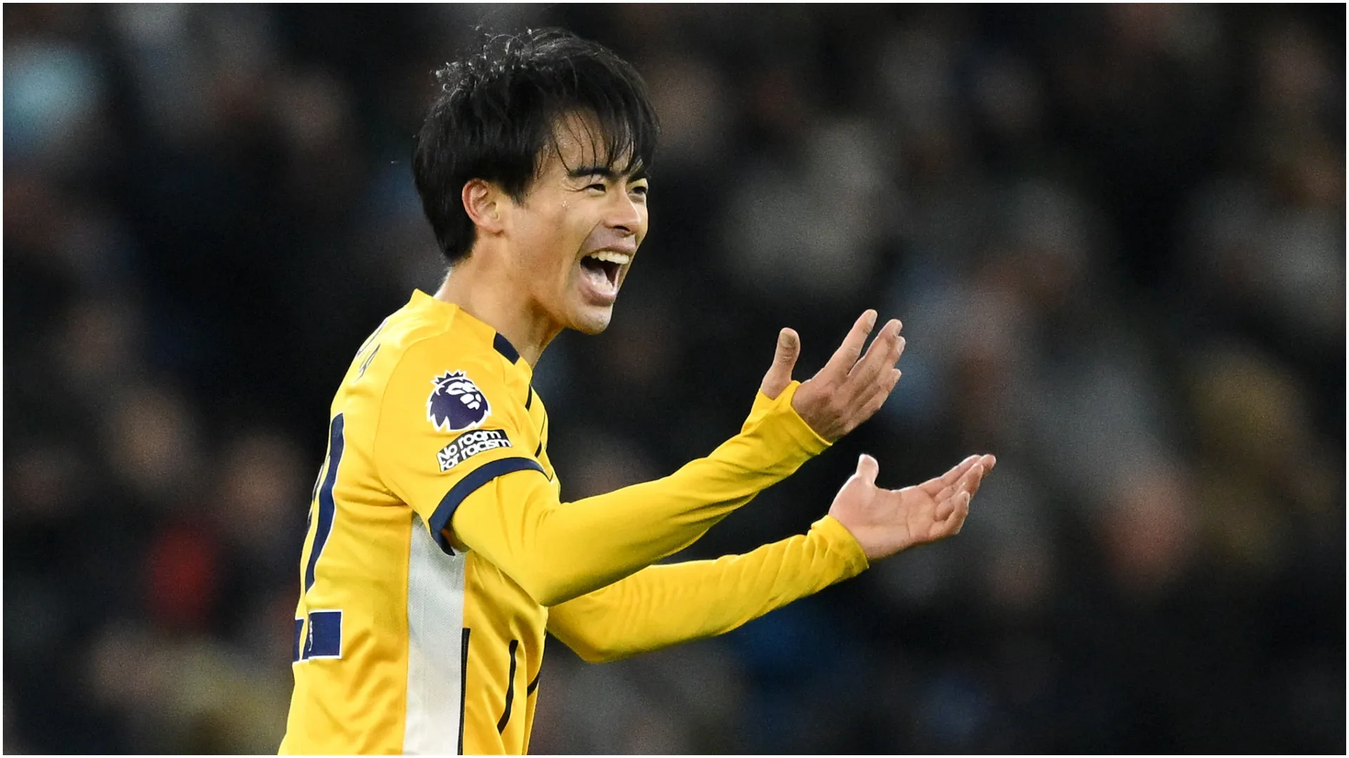 Kaoru Mitoma of Brighton – Clive Mason/Getty Images