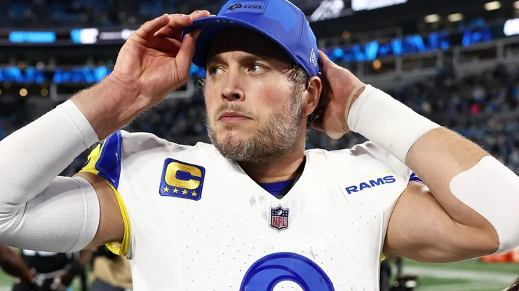 Matthew Stafford #9 of the Los Angeles Rams.